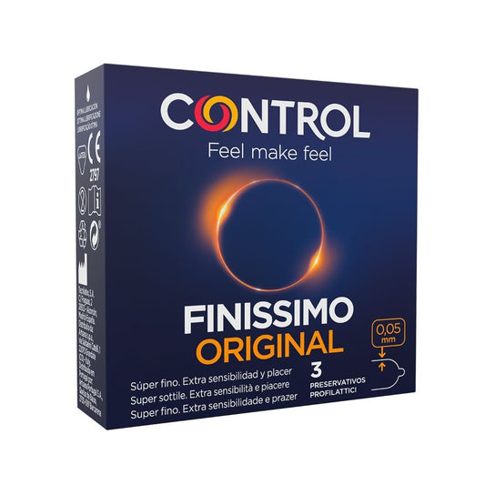 PRESERVATIVI FINISSIMO 3 UNITÀ - CHARME VIBE