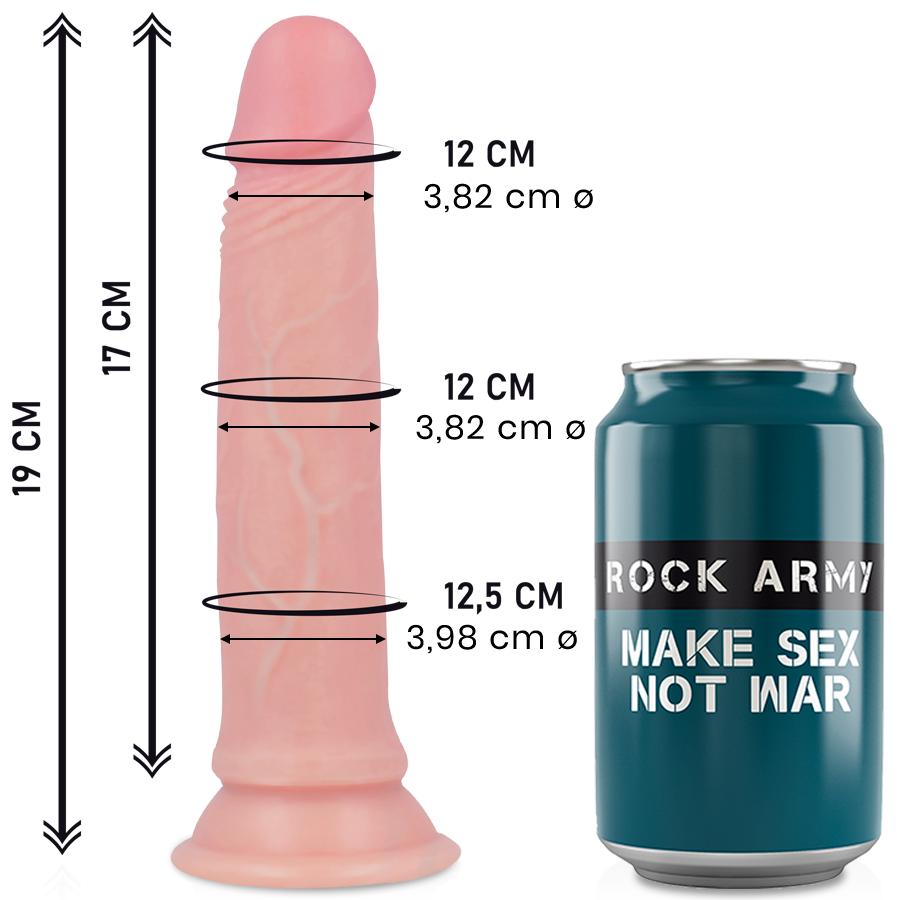 LIQUID SILICONE PREMIUM AVENGER REALISTICO 19 CM O 3.98 CM - CHARME VIBE