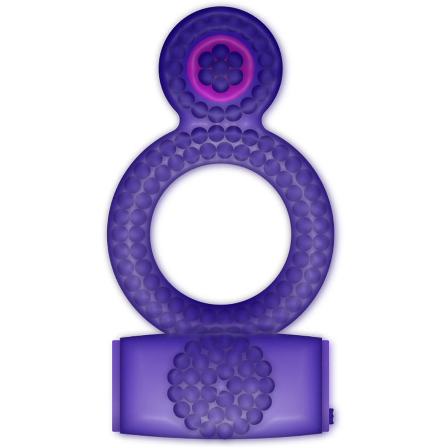 ANELLO DOUBLE PLEASURE LILLA - CHARME VIBE