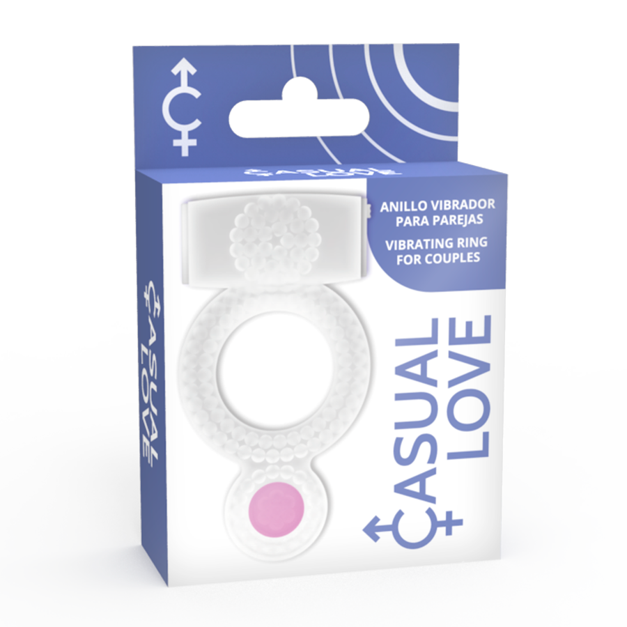ANELLO DOPPIO PIACERE TRASPARENTE - CHARME VIBE