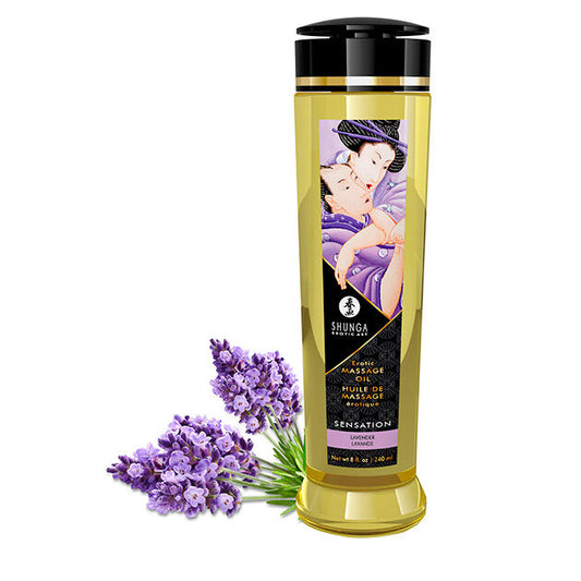 OLIO DA MASSAGGIO EROTICO SENSAZIONALE 240 ML - CHARME VIBE