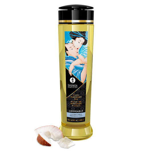 ADORABILE OLIO DA MASSAGGIO EROTICO 240 ML - CHARME VIBE