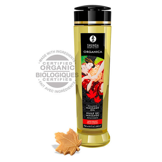 OLIO DA MASSAGGIO BIOLOGICO ACERO DELIZIA 240 ML - CHARME VIBE