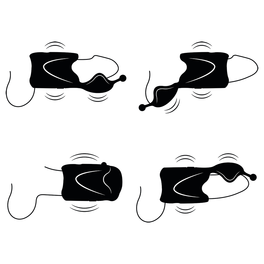 MASTURBATORE HEAD STROKER RICARICABILE - CHARME VIBE