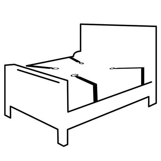 SET CRAVATTE DA LETTO - CHARME VIBE