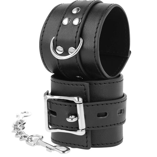 MANETTE IN PELLE NERA - CHARME VIBE