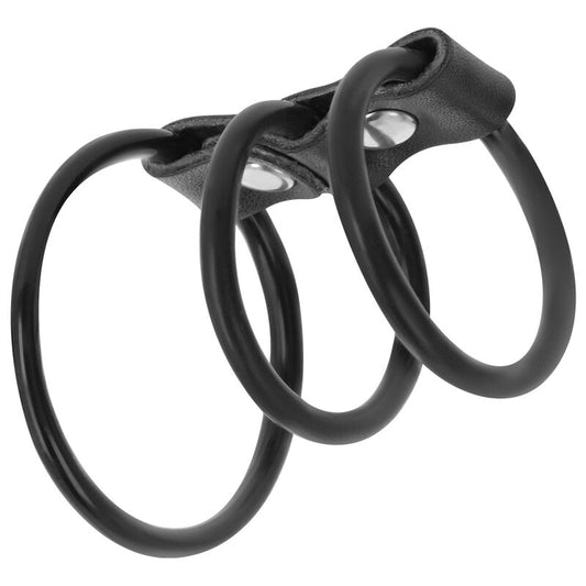 SET DI 3 ANELLI PER PENE FLESSIBILI - CHARME VIBE