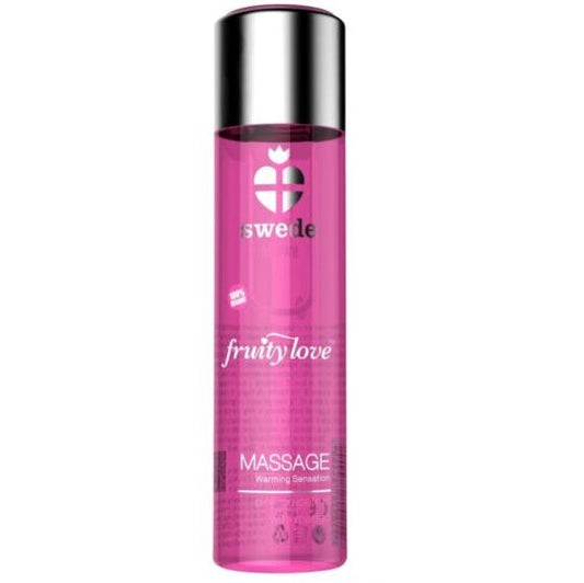 FRUITY LOVE OLIO DA MASSAGGIO EFFETTO RISCALDANTE POMPELMO ROSA CON MANGO 60 ML - CHARME VIBE