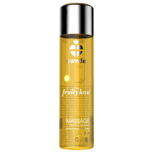 FRUITY LOVE OLIO DA MASSAGGIO EFFETTO RISCALDANTE FRUTTATO TROPICALE CON MIELE 120 ML. - CHARME VIBE