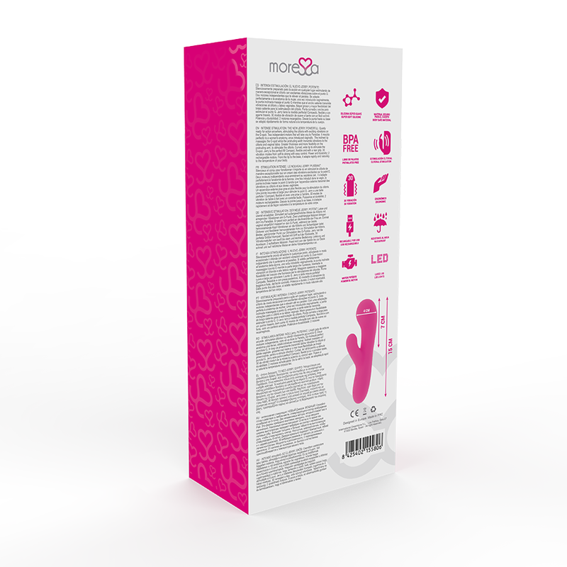 JERRY PREMIUM SILICONE RICARICABILE - CHARME VIBE