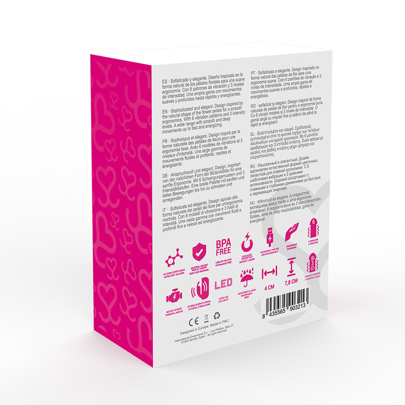 VIBRATORE BLOSSOM ROSA - CHARME VIBE