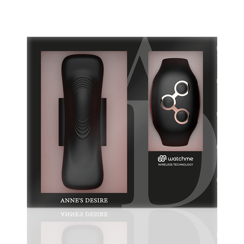 PANTY PLEASURE TECNOLOG A WATCHME NERO/ORO - CHARME VIBE