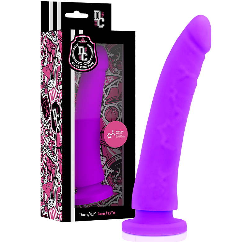 TOYS DILDO MEDICO LILLA IN SILICONE 17 CM O 3 CM - CHARME VIBE