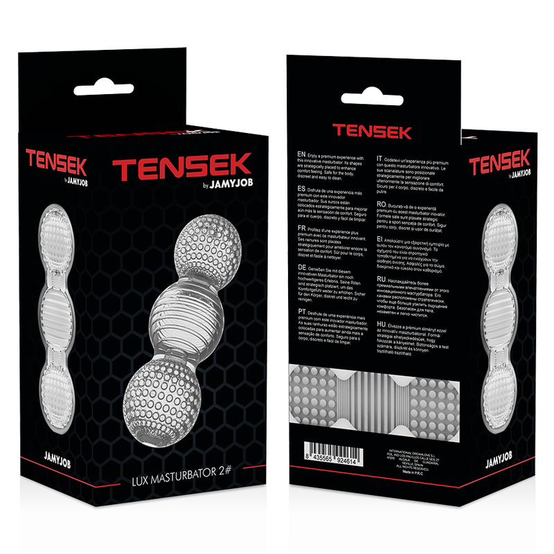 MASTURBATORE ESTREMO CLEAR TENSEK 2 - CHARME VIBE