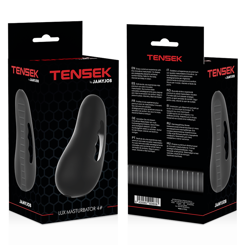 MASTURBATORE EXTREME TENSEK 4 NERO - CHARME VIBE
