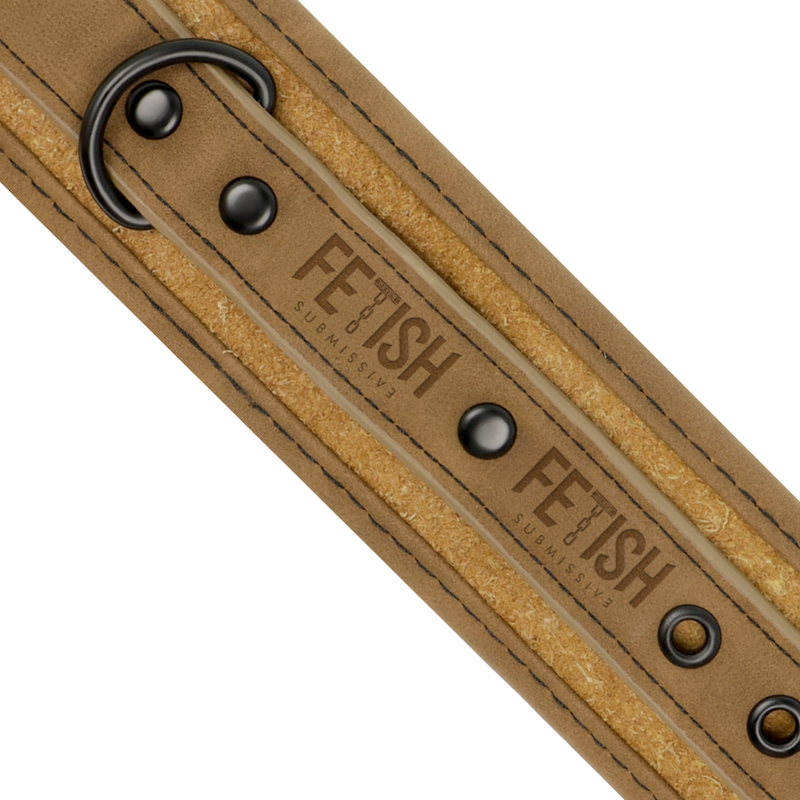 FETISH SUBMISSIVE ORIGEN - MANETTE VEGANE IN PELLE CON FODERA IN NEOPRENE - CHARME VIBE