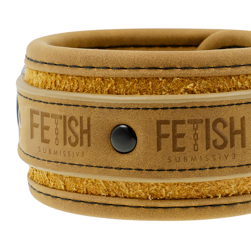 FETISH SUBMISSIVE ORIGEN - MANETTE VEGANE IN PELLE CON FODERA IN NEOPRENE - CHARME VIBE
