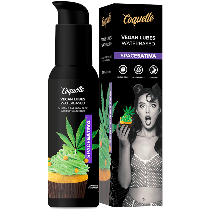 LUBRIFICANTE SATIVA VEGAN SPACE PREMIUM EXPERIENCE 100 ML - CHARME VIBE