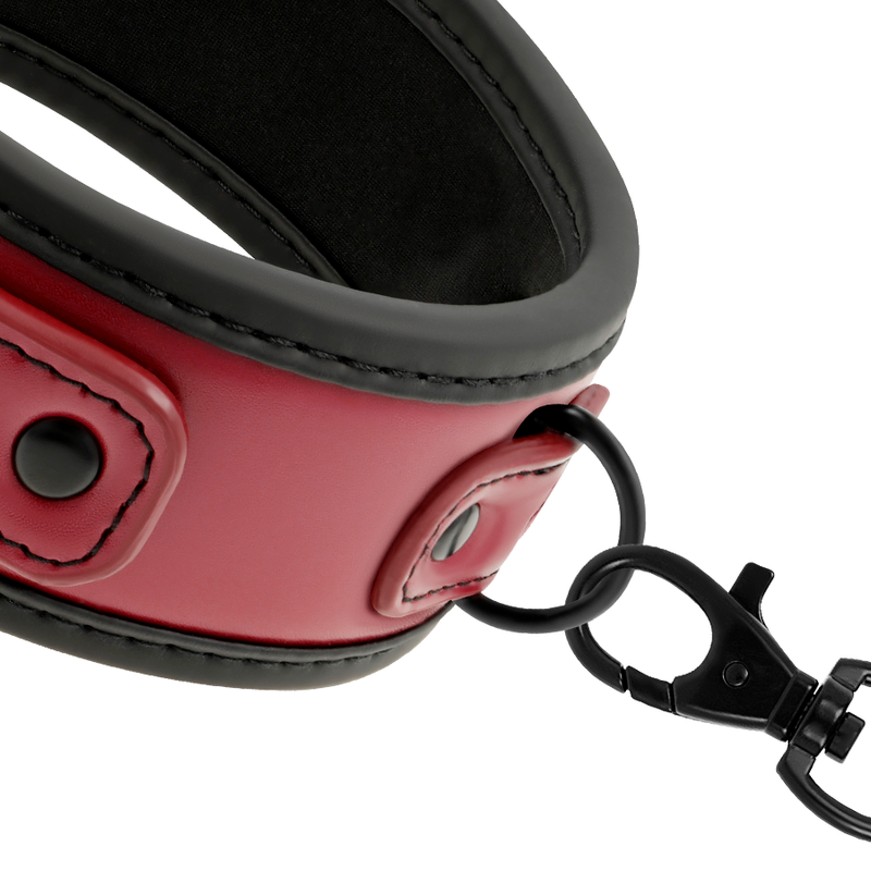 FETISH SUBMISSIVE DARK ROOM - COLLANA A CATENA CON FODERA IN NEOPRENE - CHARME VIBE