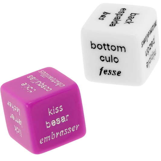 GIOCO DI DADI EROTICI ES/FR/EN - CHARME VIBE