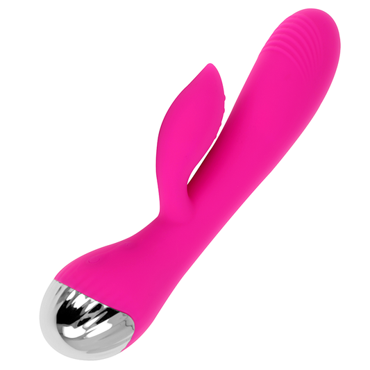 VIBRATORE RICARICABILE CON CONIGLIO 10 MODALITÀ DI VIBRAZIONE 19 CM - CHARME VIBE