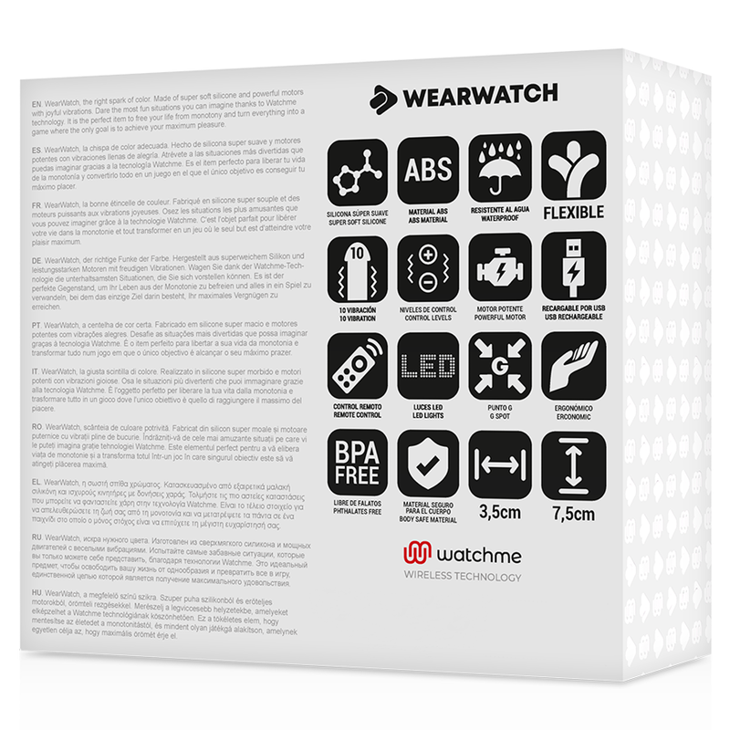 EGG TELECOMANDO TECNOLOGIA WATCHME ACQUA DI MARE / NEVE - CHARME VIBE