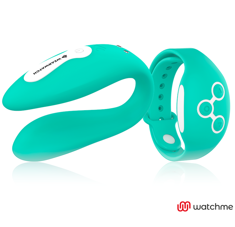 VIBRATORE WATCHME A DOPPIA TECNOLOGIA VERDE CHIARO - CHARME VIBE