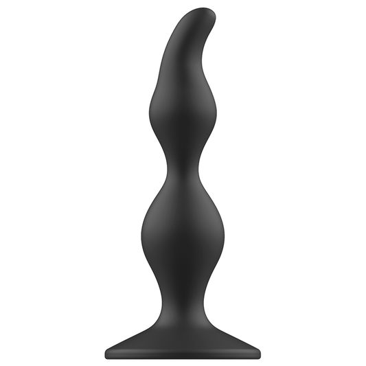 PLUG SESSUALE ANALE 12 CM NERO - CHARME VIBE