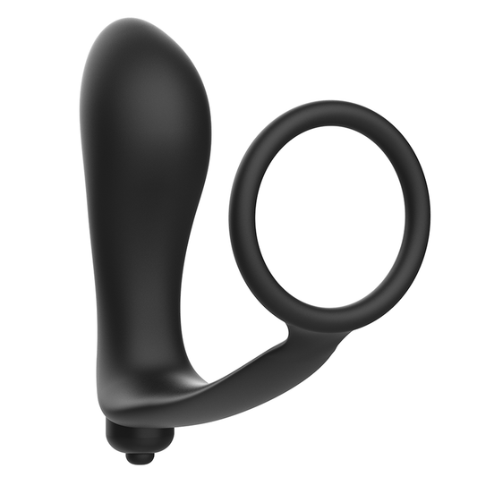 PLUG ANALE VIBRANTE CON ANELLO DEL PENE - CHARME VIBE